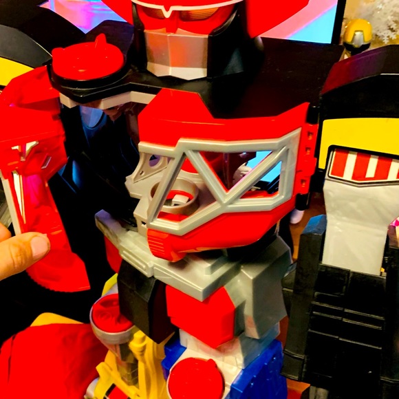 IMAGINEXT Mighty Morphin Power Rangers MEGAZORD MMPR 27” Giant Robot TMNT - Picture 9 of 13